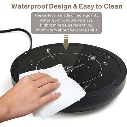 110V/220V Cup Heater Coffee Mug Warmer Hot Tea Makers Heating Pad Warmer Coaster Electric Hot Plate Coffee Heater for Tea Milk
