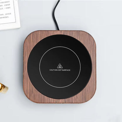 110V/220V Cup Heater Coffee Mug Warmer Hot Tea Makers Heating Pad Warmer Coaster Electric Hot Plate Coffee Heater for Tea Milk