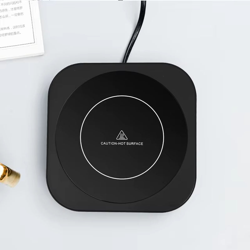 110V/220V Cup Heater Coffee Mug Warmer Hot Tea Makers Heating Pad Warmer Coaster Electric Hot Plate Coffee Heater for Tea Milk